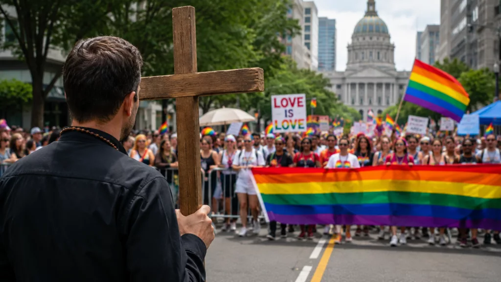 LGBTQ Pride rallies controversy
