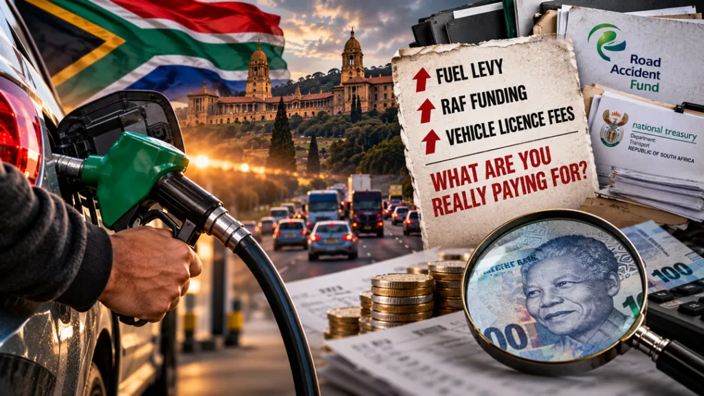 South Africa fuel levies and taxes
